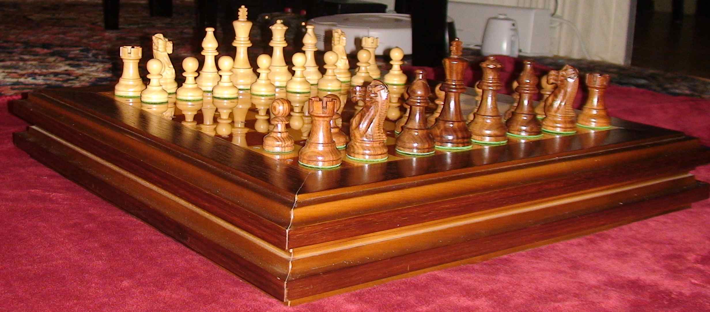 Historical ChessEval Daimler-Benz Board photograph: Board6.jpg