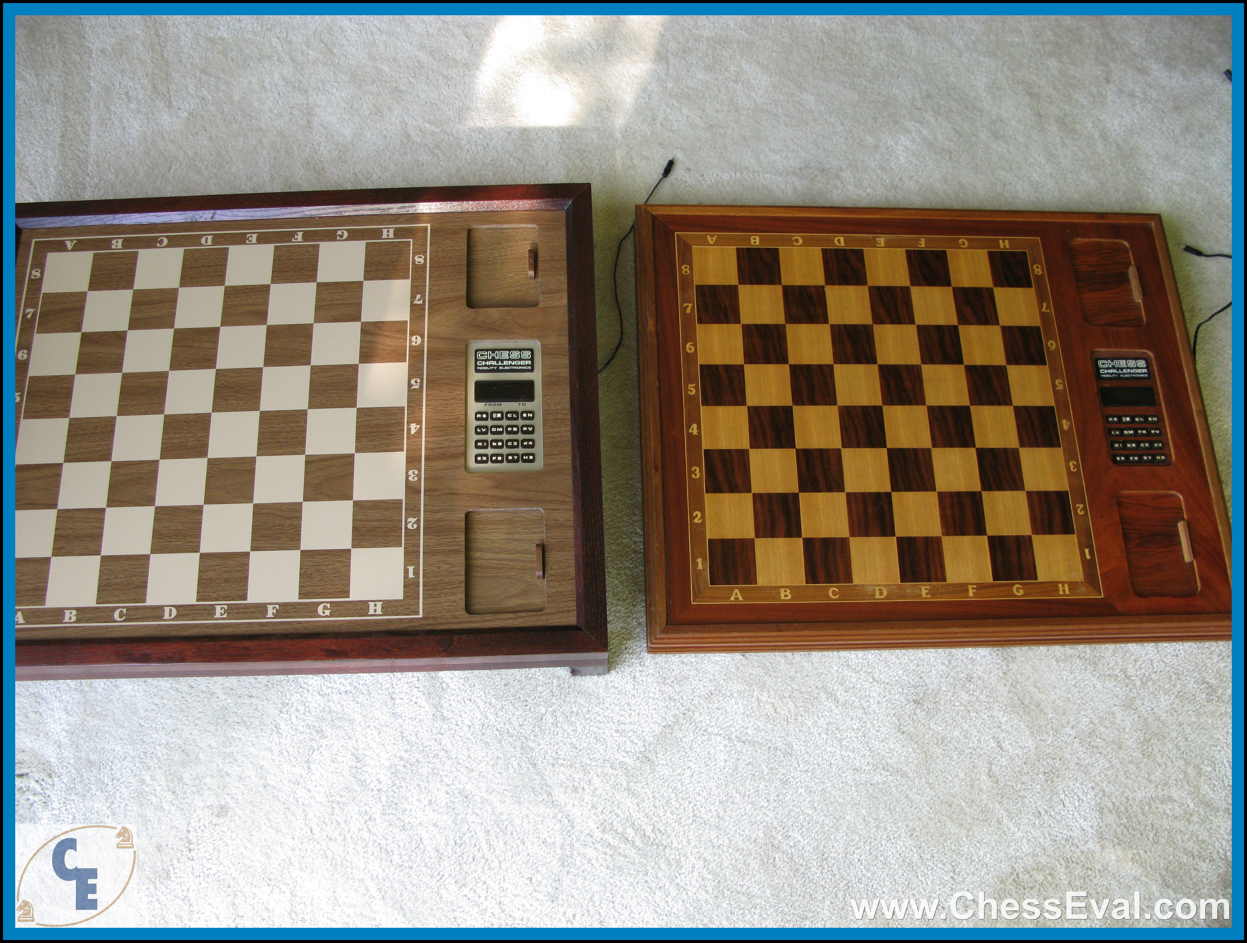 Comparison of the Fidelity Decorator Challenger and the Grand Master Voice boards.