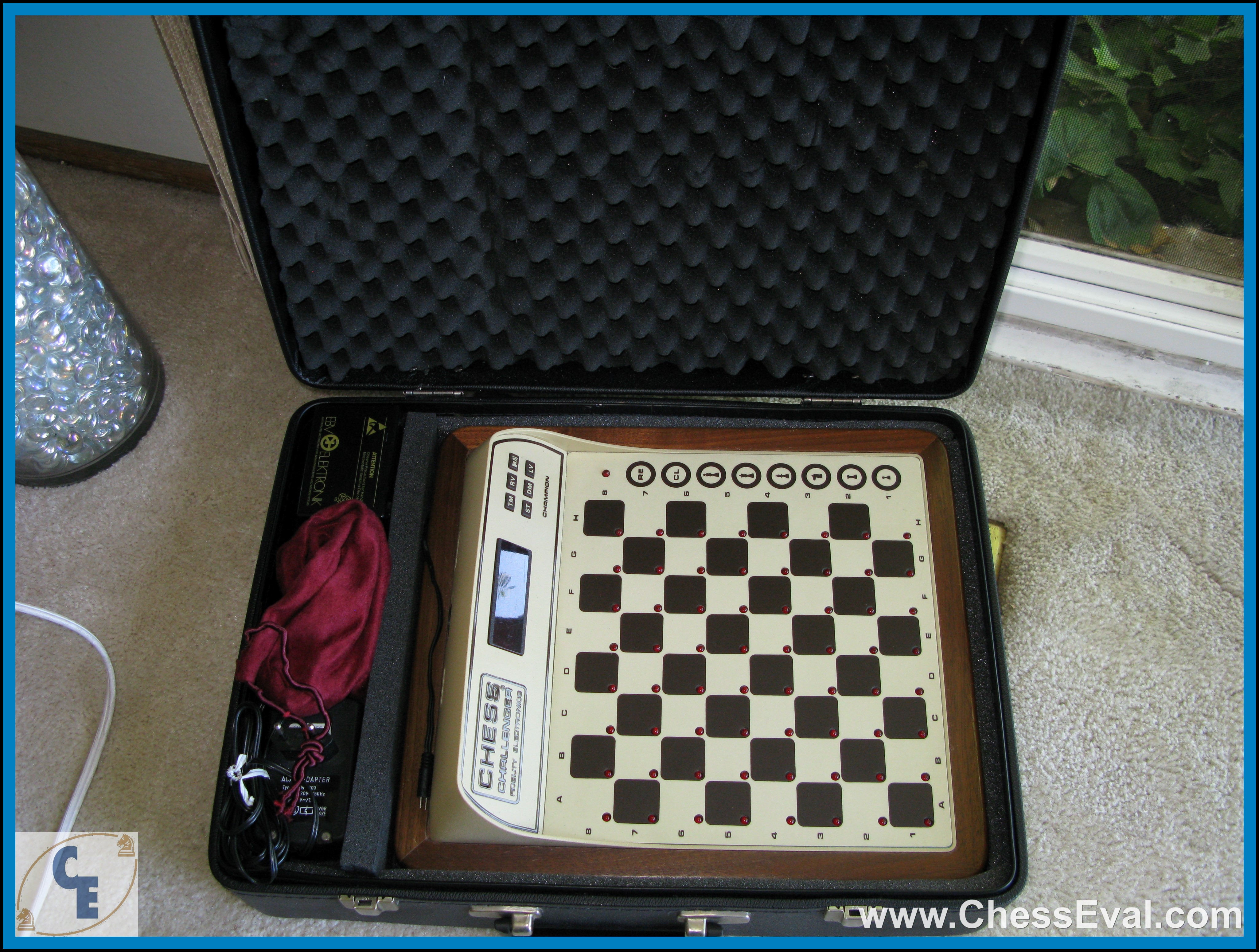 Program X specimen in its fitted carrying case.
